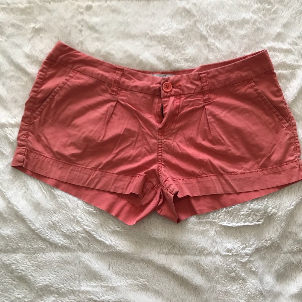 Peachy orange shorts